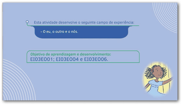 Frame do vídeo didático PNLD 22 
