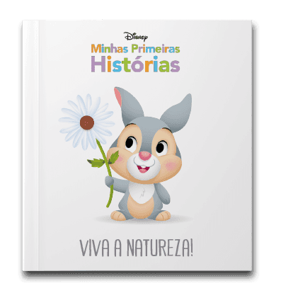 Capa do livro Minhas primeiras histórias: Viva a natureza, de Disney