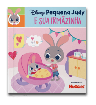 Capa do livro Pequena Judy e sua irmãzinha, de Disney
