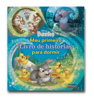 Capa do livro Meu primeiro livro de histórias para dormir: Bunnies, de Disney