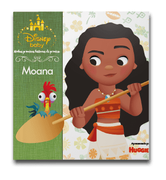 Capa do livro Minhas primeiras histórias de princesa: Moana, de Disney