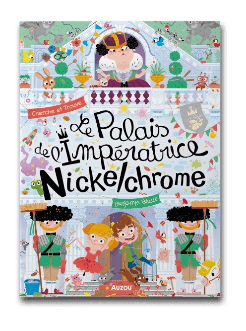 Capa do livro O palácio da Imperatriz Bufunfa, de Benjamin Bécue