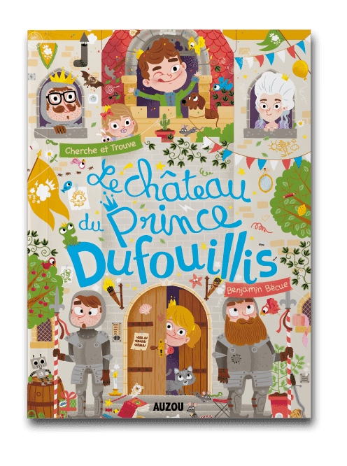 Capa do livro O castelo do Príncipe Daconfusão, de Benjamin Bécue