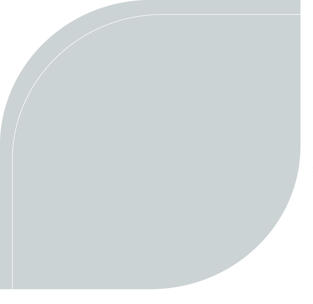 Grafismo de pétala cinza