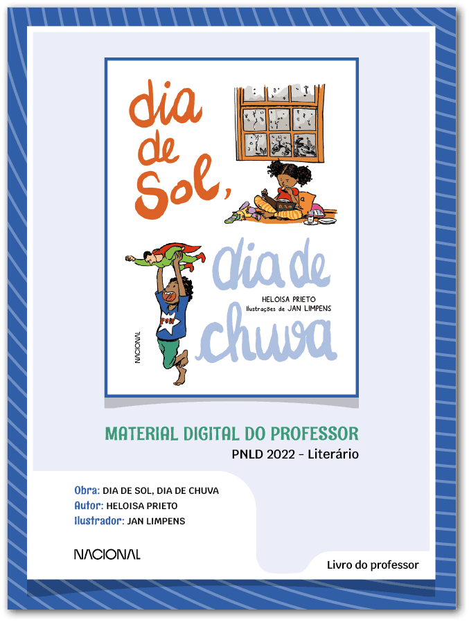 Material digital do professor da obra Dia de sol, dia de chuva