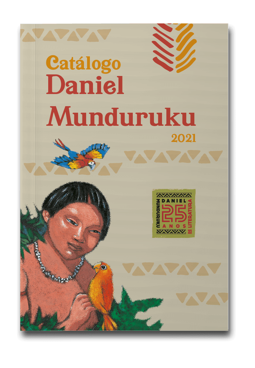 Capa do catálogo: Daniel Munduruku 25 anos de literatura