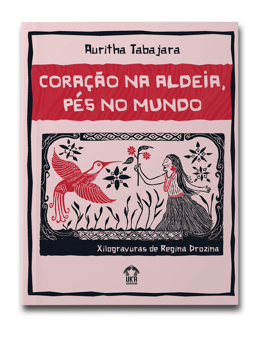 Capa do livro coração na aldeia pés no mundo