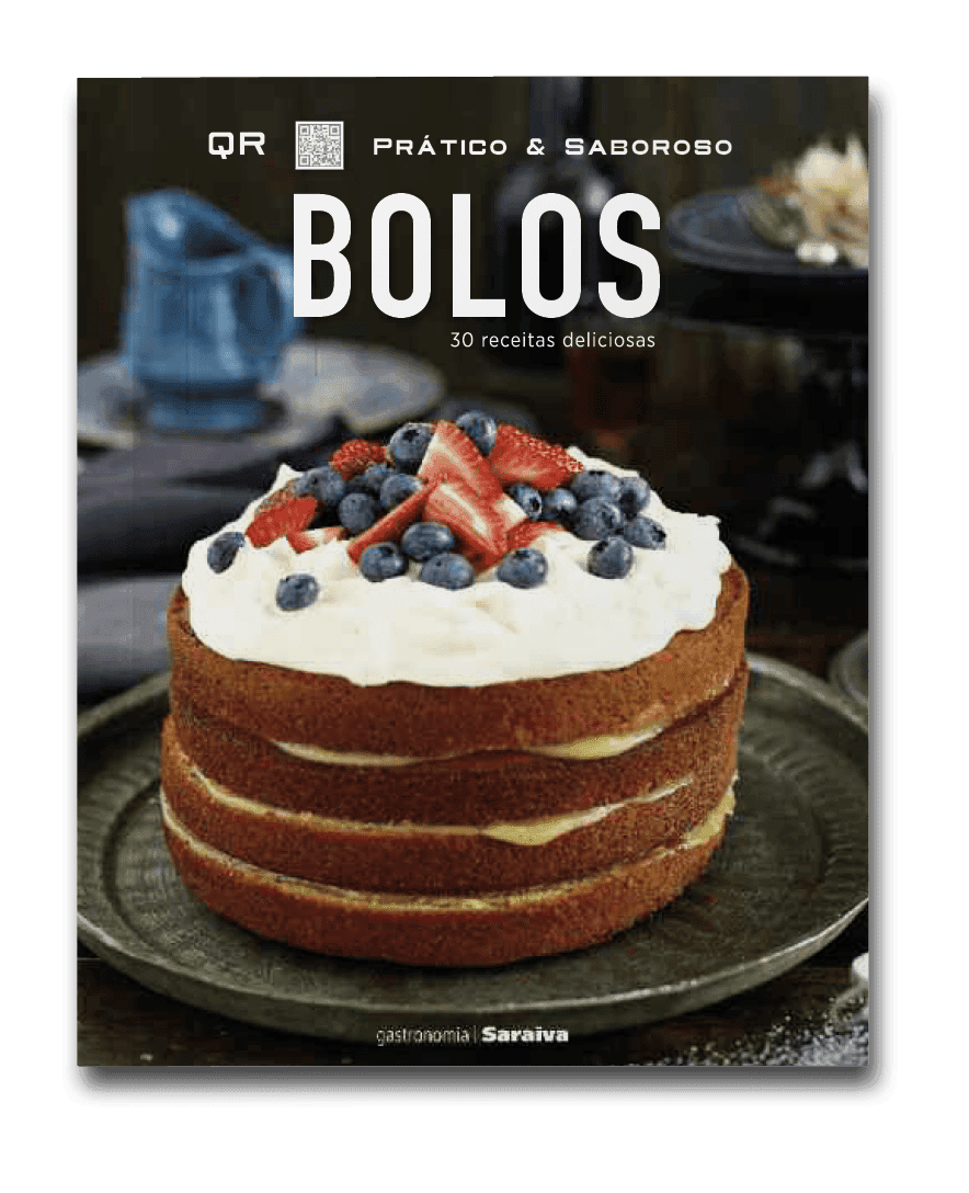 Capa do livro QR prático e saboroso: Bolos