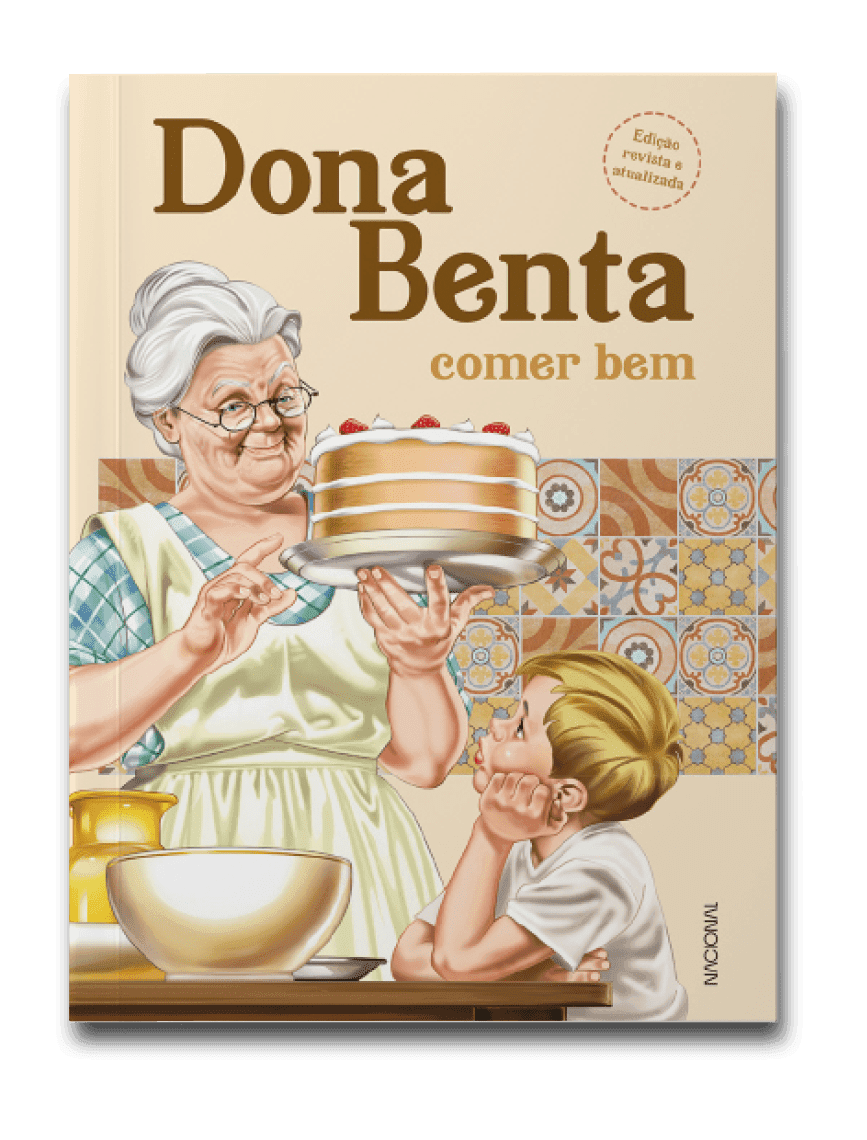 Capa do livro Dona Benta: comer bem