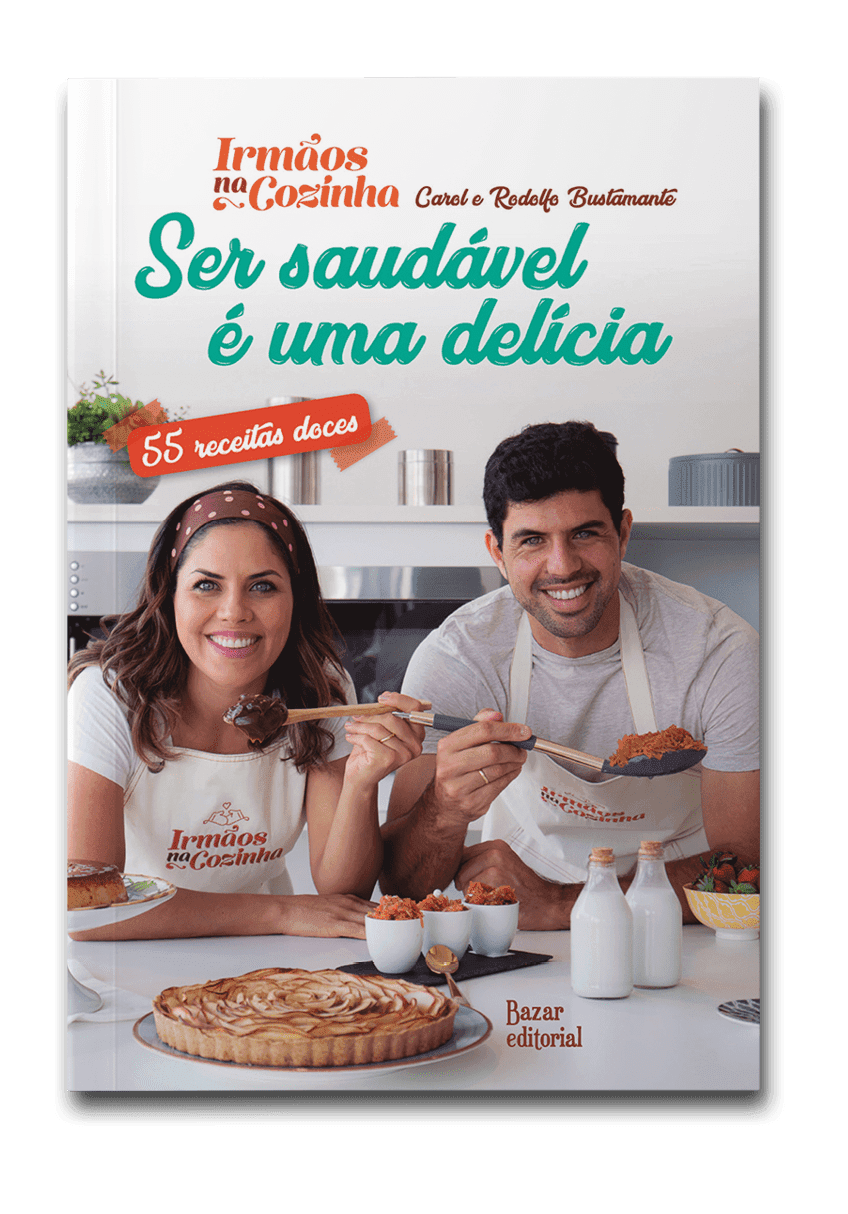 Capa do livro Irmão na cozinha: Ser saudável é uma delícia